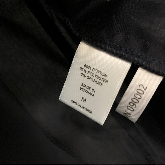 NWT Black Button Up Short Sleeve NY&Co Blouse - Picture 3 of 4